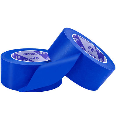 Pinturas azules resistentes a los rayos UV cinta de enmascaramiento papel crepe 30 mm