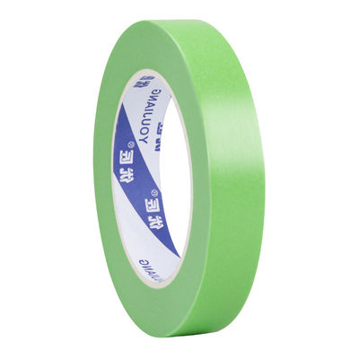 Pastel de automóviles con máscara de papel Washi 2 pulgadas verde