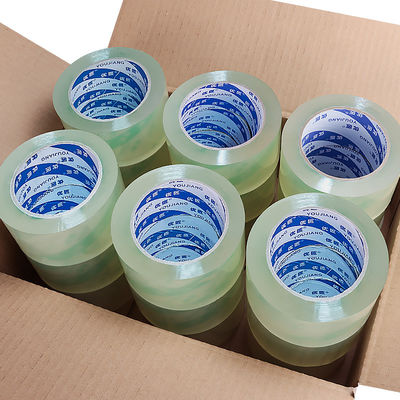 Cintas transparentes de embalaje BOPP Cintas de sellado de bolsas BOPP para logística y fábrica