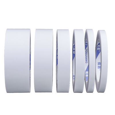 Tela de tejido de doble cara de alta resistencia papel blanco de 72 mm