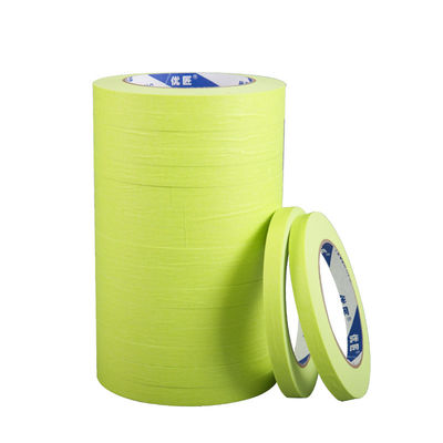 Pintores personalizados cinta de tapón de papel verde para pintura de escritura de 500m de longitud
