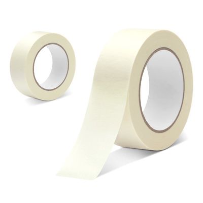 Enmascarador OEM Pintura de pared interior Autoadhesivo Blanco de venta al por mayor cinta de enmascaramiento 160mic