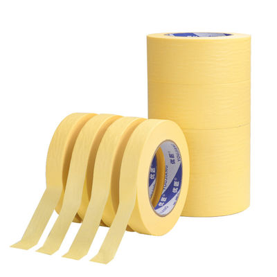 Cintas de tapón de papel crepe - Protección de superficies durante la pintura, decoración, 50 mm X 50 m Beige
