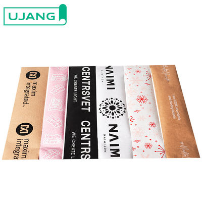 Logotipo personalizado ecológico Impreso cinta adhesiva de papel Kraft cinta de embalaje
