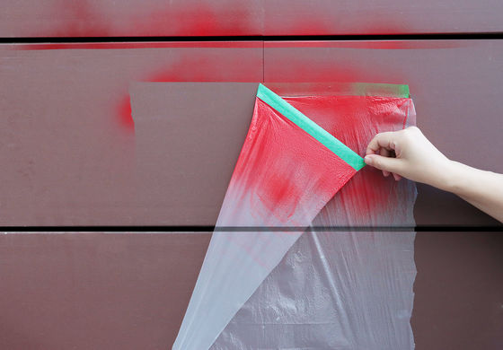 Película de enmascaramiento de LLDPE prefijada a prueba de humedad para embalaje en cartón