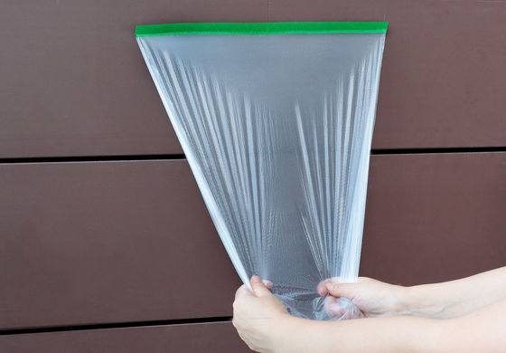 Película de enmascaramiento pre-tapeada de 30 cm 4 a prueba de humedad de inundación para protección de embalaje