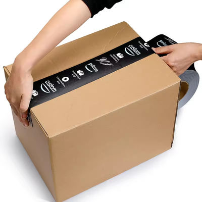 Cinta Kraft autoadhesiva biodegradable y reciclable para envases