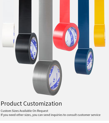 Cinta adhesiva de color rojo brillante con adhesivo de caucho para uso múltiple