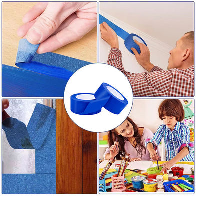 Azul sin esfuerzo para lograr un acabado profesional con la cinta de enmascaramiento de pintores