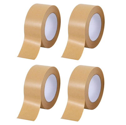 Cintas de embalaje de papel Kraft de 3' de ancho Cintas de embalaje reforzadas con agua Cintas gomosas activadas