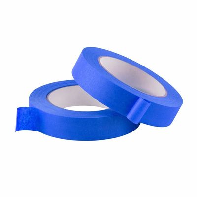Cintas de mascarado de pintura azul de primera calidad resistentes a los rayos UV