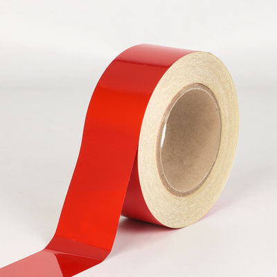 Pegatinas de película reflectante de alta visibilidad transparente Seguridad de alta intensidad cinta de vinilo reflectante micro prismático