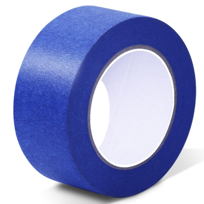 14 días Resistencia a los rayos UV Papel azul crepe Pintores cinta de enmascaramiento para líneas afiladas